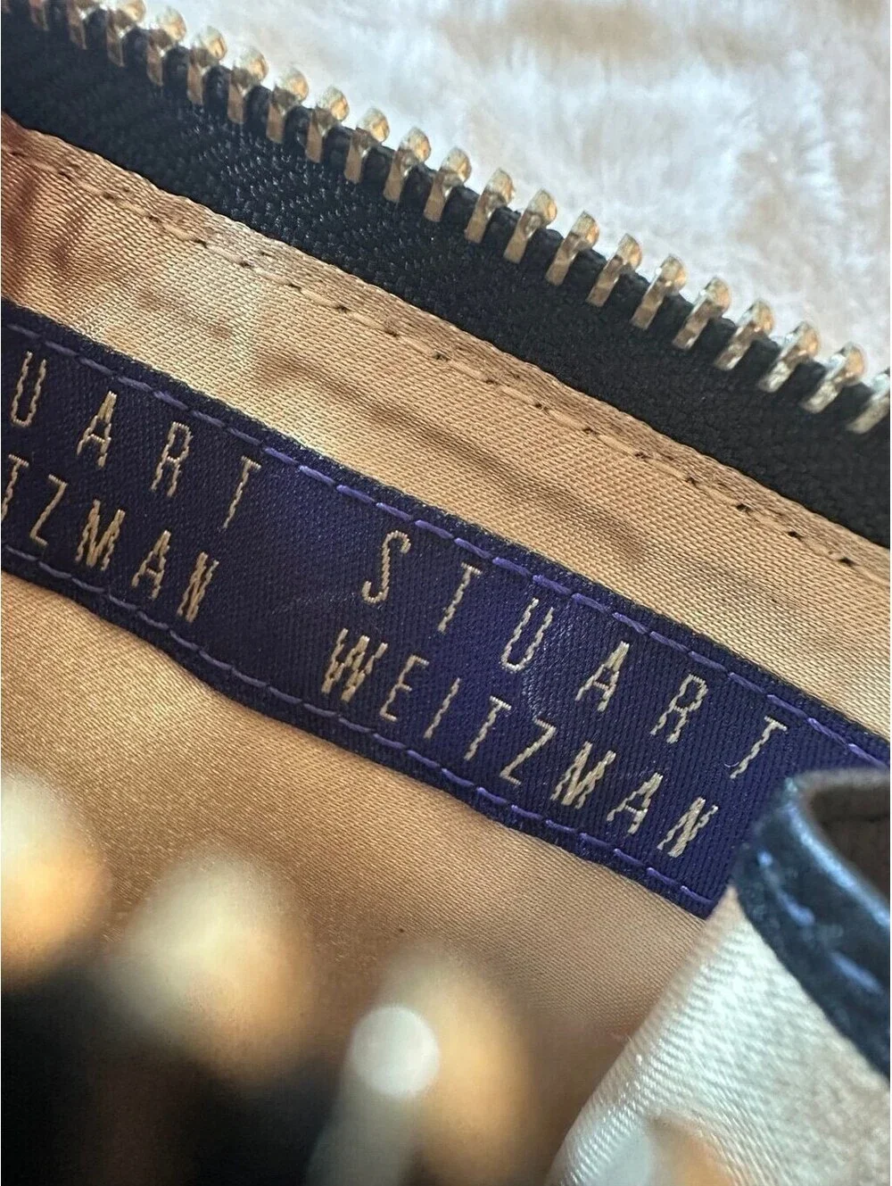 NWT Stuart Weitzman Big Jeweled Wristlet